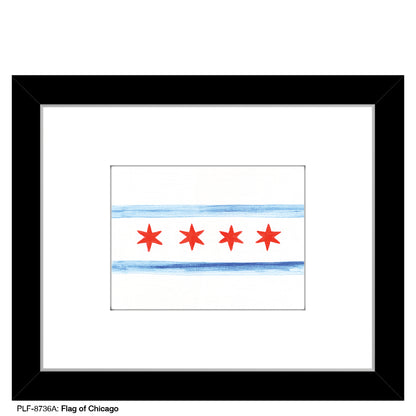 Flag of Chicago, Print (#8736A)