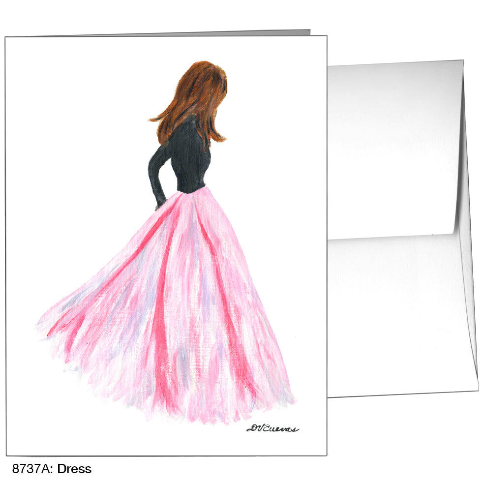 Dress, Greeting Card (8737A)