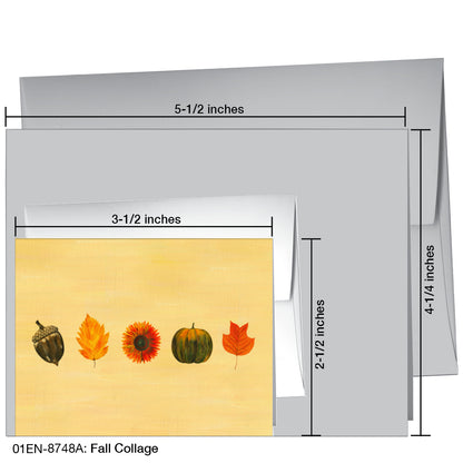 Fall Collage, Greeting Card (8748A)