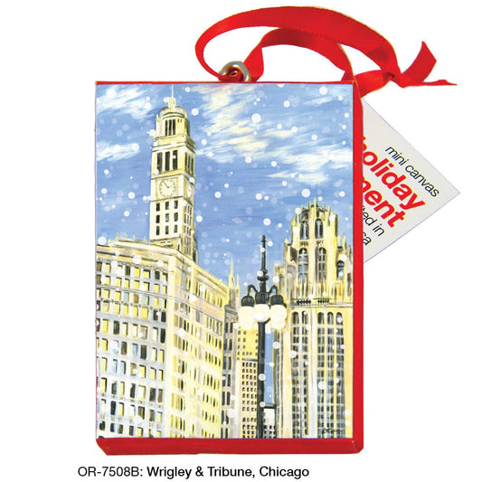 Wrigley & Tribune, Chicago, Ornament (OR-7508B)