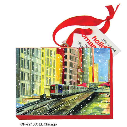 El, Chicago, Ornament (OR-7248C)