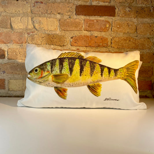 Yellow Perch, Pillow (#7151)