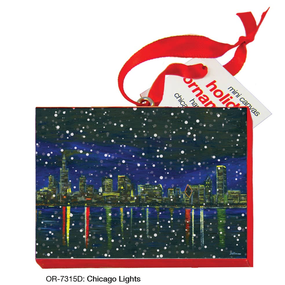 Chicago Lights, Ornament (OR-7315D)