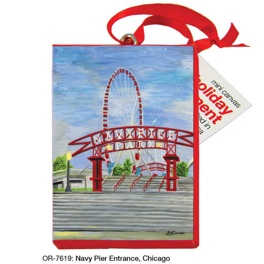 Navy Pier Entrance, Chicago, Ornament (OR-7619)