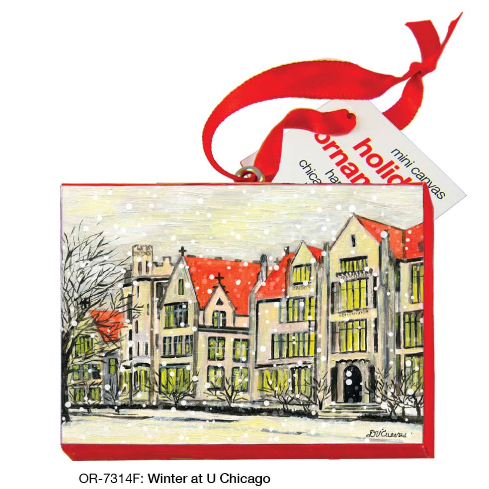 Winter At U Chicago, Ornament (OR-7314F)