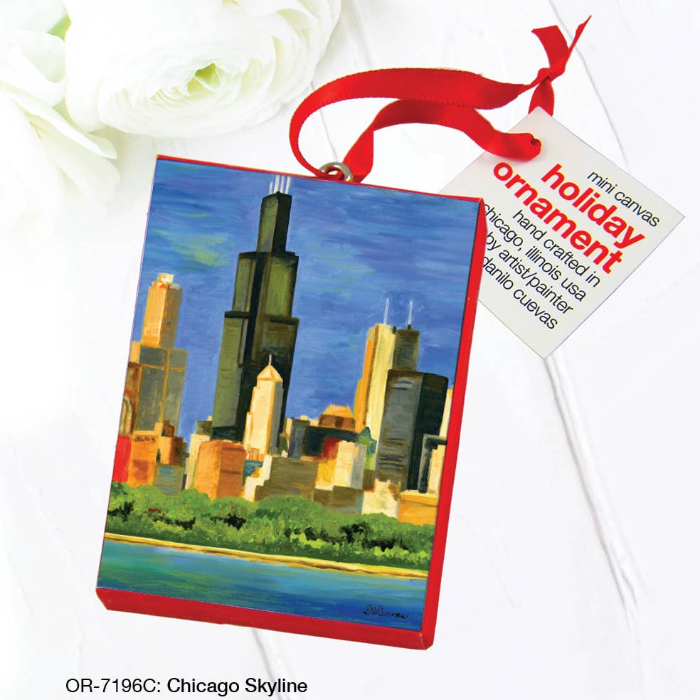 Chicago Skyline, Ornament (OR-7196C)