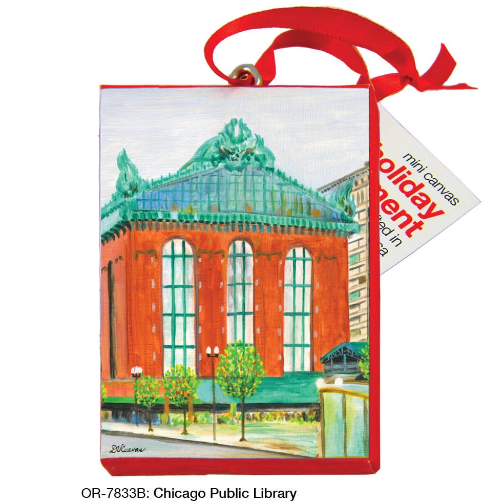 Chicago Public Library, Ornament (OR-7833B)