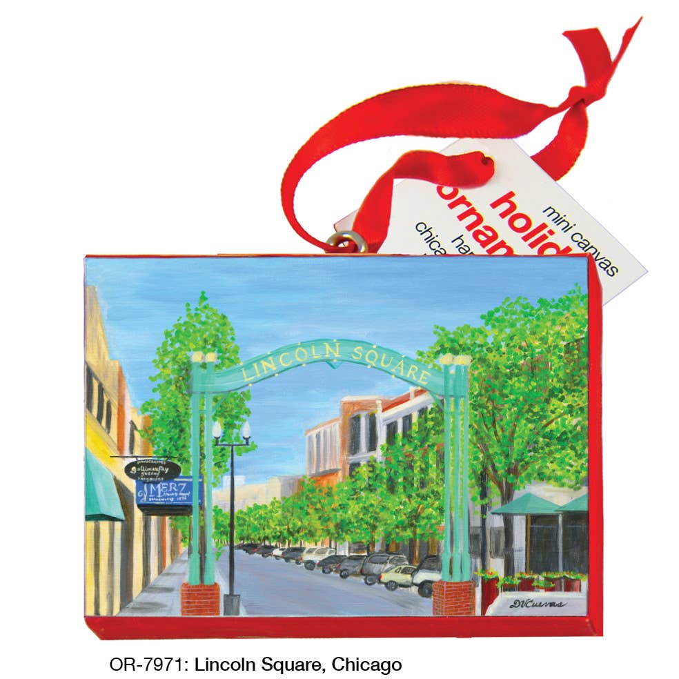 Lincoln Square, Chicago, Ornament (OR-7971)