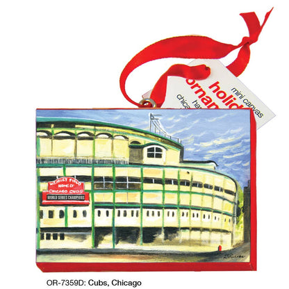 Cubs, Chicago, Ornament (OR-7359D)