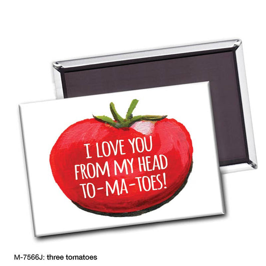 Three Tomatoes, Magnet (7566J)