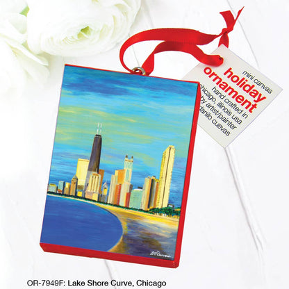 Lake Shore Curve, Chicago, Ornament (OR-7949F)