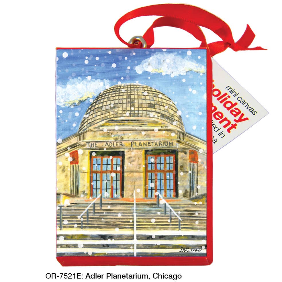 Adler Planetarium, Chicago, Ornament (OR-7521E)